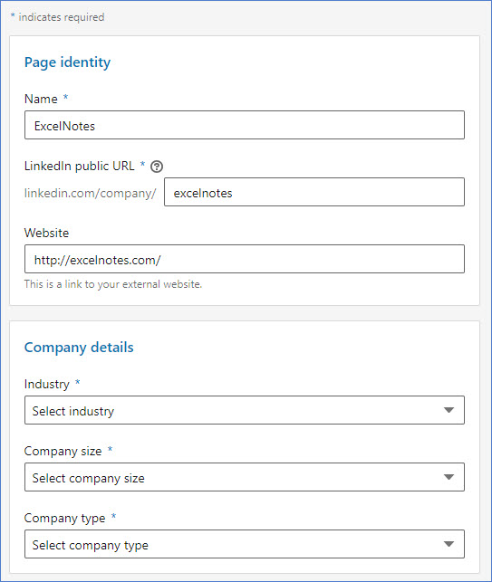 How To Create A LinkedIn Company Page ExcelNotes