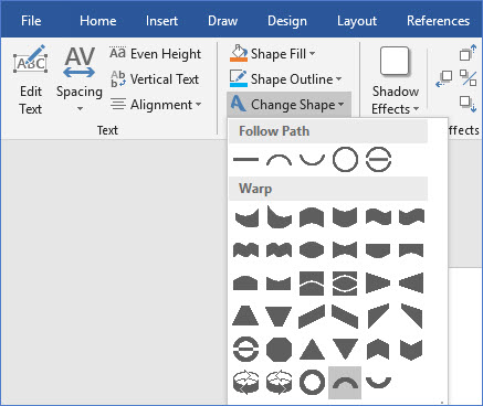 How To Change The Shape Of The Watermark In Word ExcelNotes