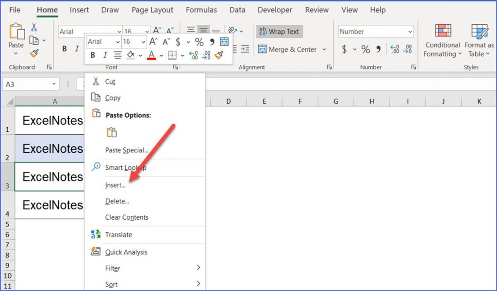 how-to-insert-a-row-with-formatting-same-as-above-excelnotes-16920