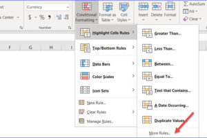 How to Highlight Cells that are not Blank