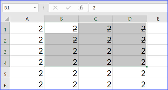 how-to-strikethrough-contents-in-a-cell-excelnotes