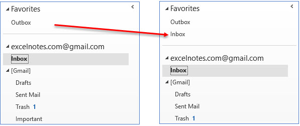 how-to-add-folders-to-favorites-in-outlook-excelnotes