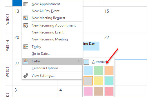 How to Change the Color of Your Outlook Calendar ExcelNotes