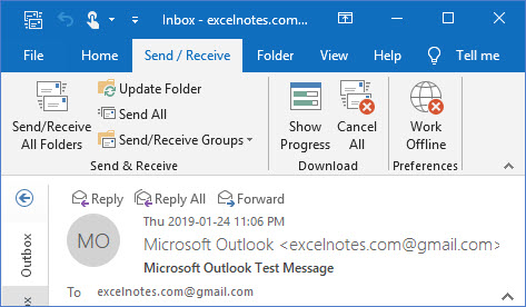 How to Show/Hide the Ribbon in Outlook - ExcelNotes