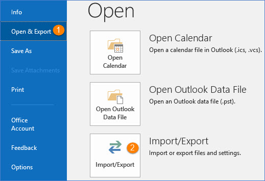 can you export and then import outlook contact groups
