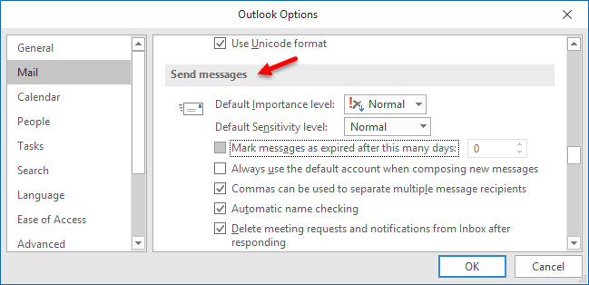 how to increase font size in outlook tasks for all tasks