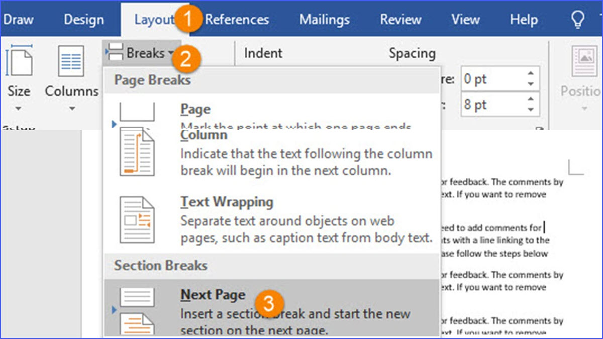 How to Change Header and Footer On Any Page in Word - ExcelNotes