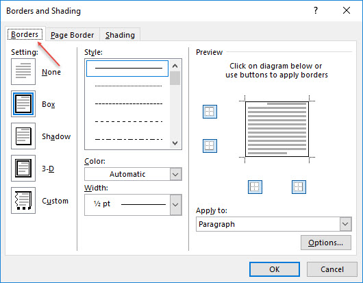 how-to-add-a-bottom-border-in-word-types-of-charts-the-bottom-border