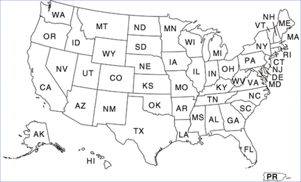 The Two letter States Abbreviations In US ExcelNotes