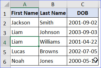 How to Sort a Column with Text from A to Z - ExcelNotes