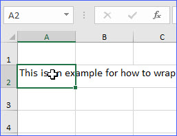 How to Wrap Text in Excel - ExcelNotes