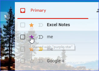 How to Add Stars and Search for Starred Emails in Gmail - ExcelNotes