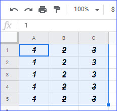 google sheets cell fit to text