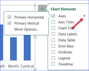 How to Add X Axis to a Chart - ExcelNotes
