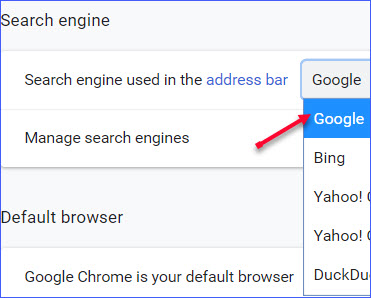 hot to make google default search engine hot to make google default search engine