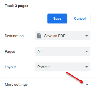 How to Add or Remove Headers Footers When Printing Google Search Pages ...