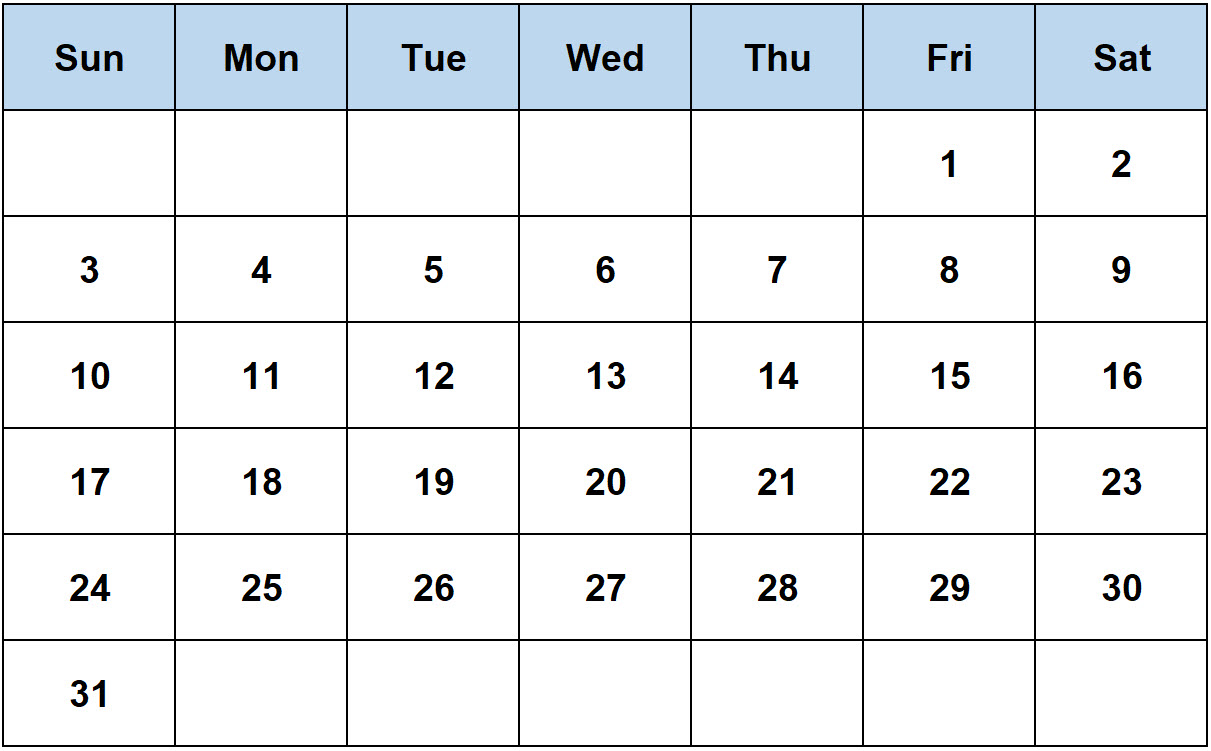 How Many Days In January 2021 ExcelNotes