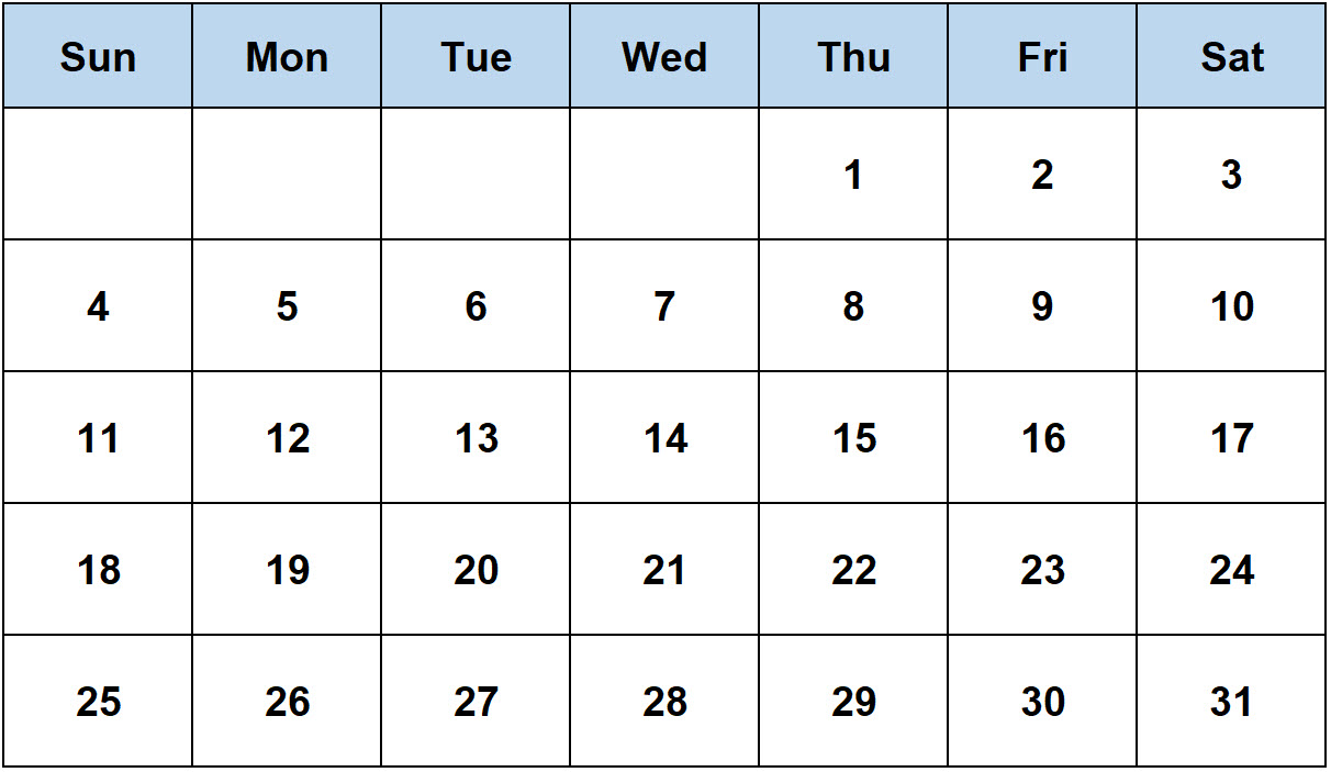 how many weekends are in july 2021