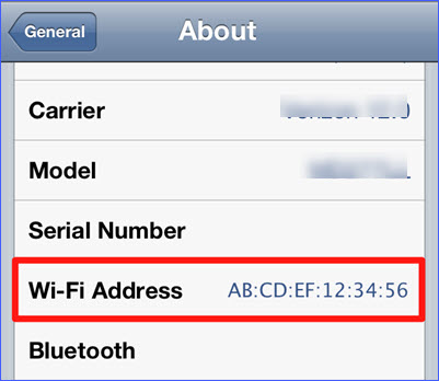 how to convert mac address wifi