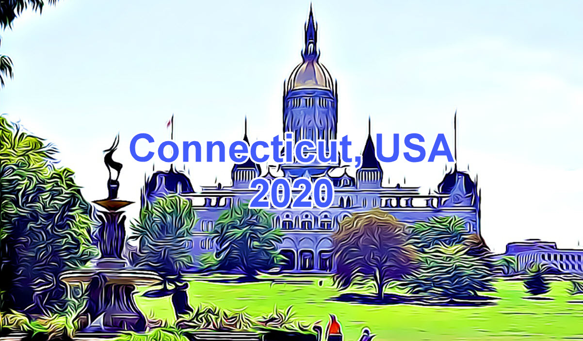 Working Days in Connecticut, USA in 2020 ExcelNotes