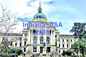 Working Days in Indiana, USA in 2019