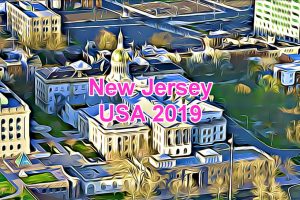 Working Days in New Jersey, USA in 2019