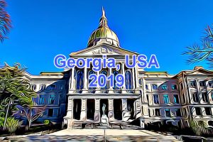 Working Days in Georgia, USA in 2019