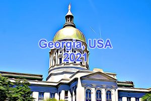 Working Days in Georgia, USA in 2021