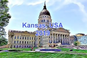 Working Days in Kansas, USA in 2019