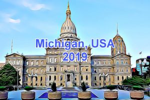 Working Days in Michigan, USA in 2019