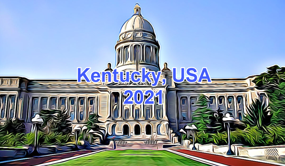 Working Days in Kentucky, USA in 2021 - ExcelNotes