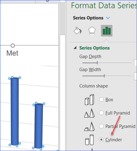 How to Change a Chart from 2-D to 3-D - ExcelNotes