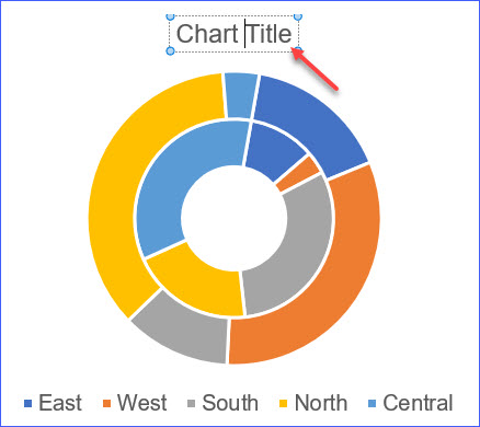 How to Make a Doughnut Chart - ExcelNotes