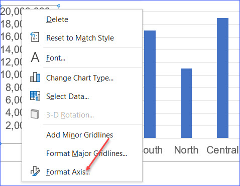 axis labels excel for mac