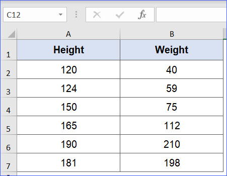 How to Make a Scatter Chart - ExcelNotes