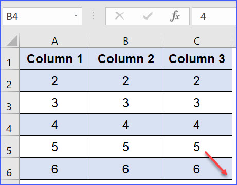 How to Convert a Table to the Data Range - ExcelNotes