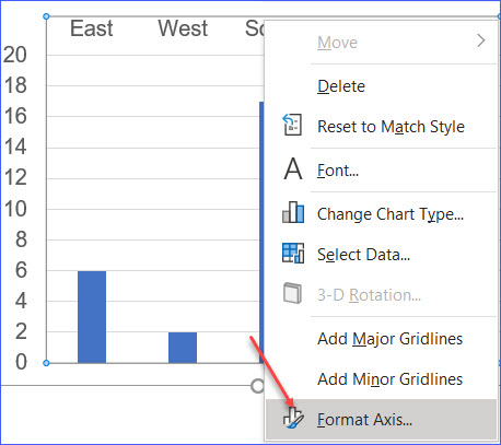 excel for mac adding chart axis label