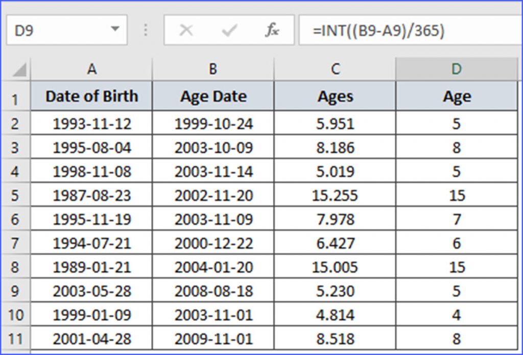 years-calculator