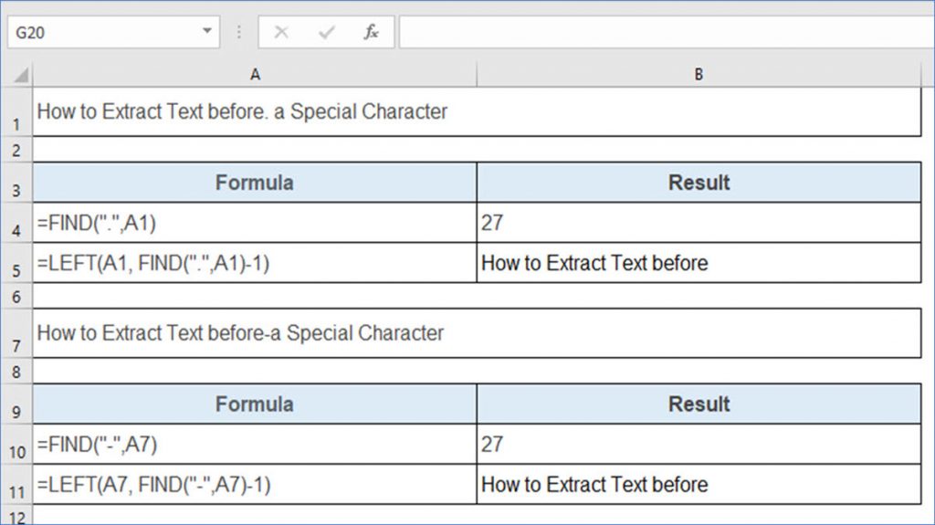 text extractor examples