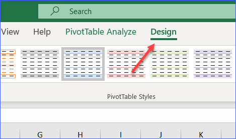 tabular pivot table in excel