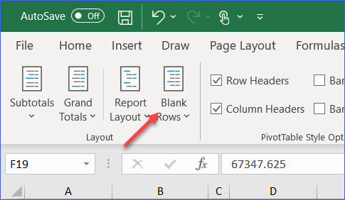 How To Insert Blank Line After Each Item Label Excelnotes