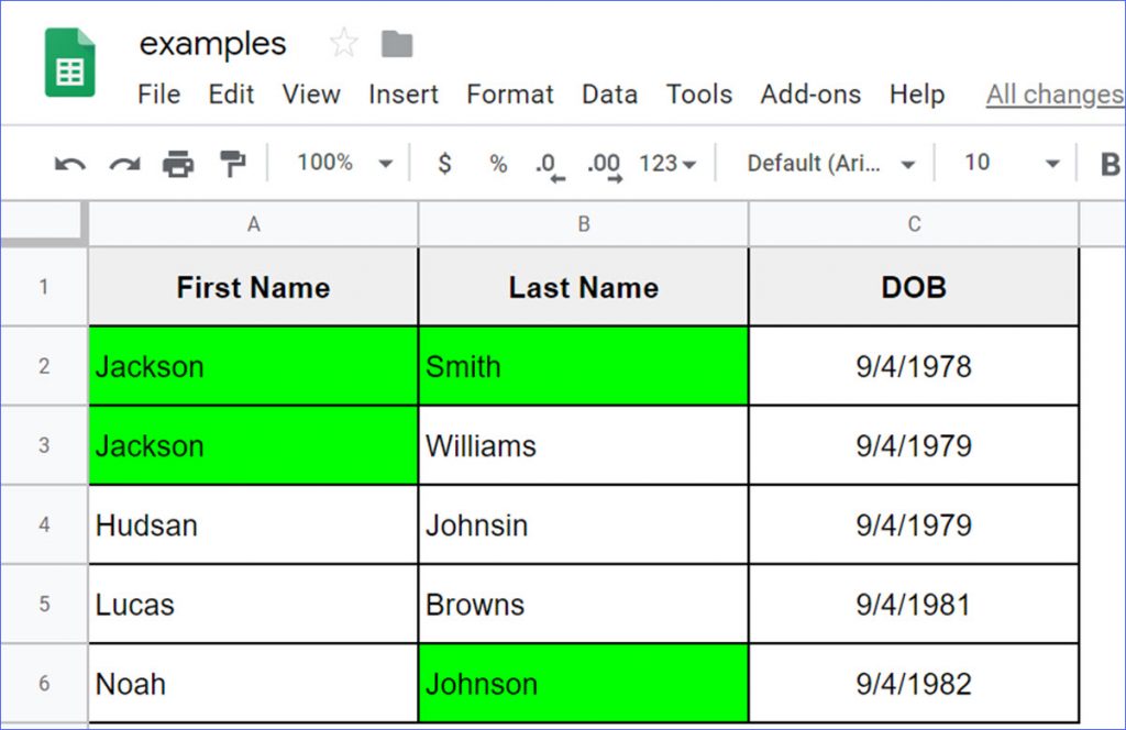 How to Sort by Color in Google Sheets - ExcelNotes