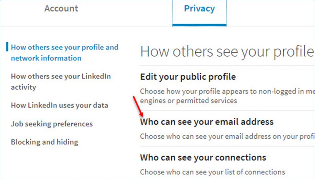 How to Setup Group to See LinkedIn Email - ExcelNotes