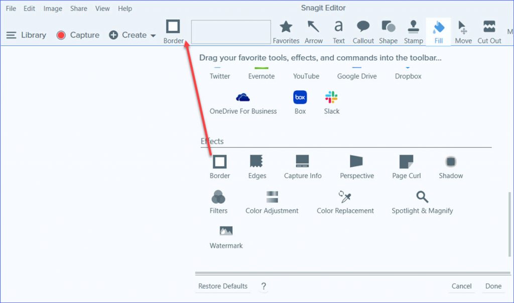 how to delay start snagit video