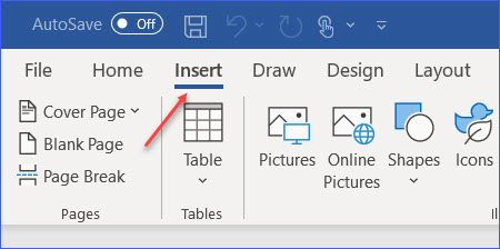 word for mac insert current and total pages