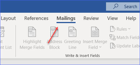 center labels vertically in word 2016 mail merge