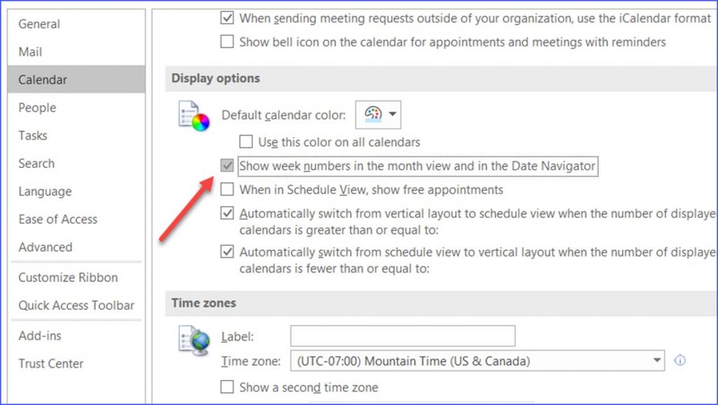 How To Add Week Number In Calendar In Outlook ExcelNotes