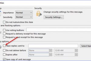 How to Make Replies Go to Another Address in Outlook