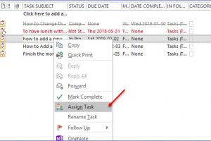 How to Assign Tasks to Another Person in Outlook