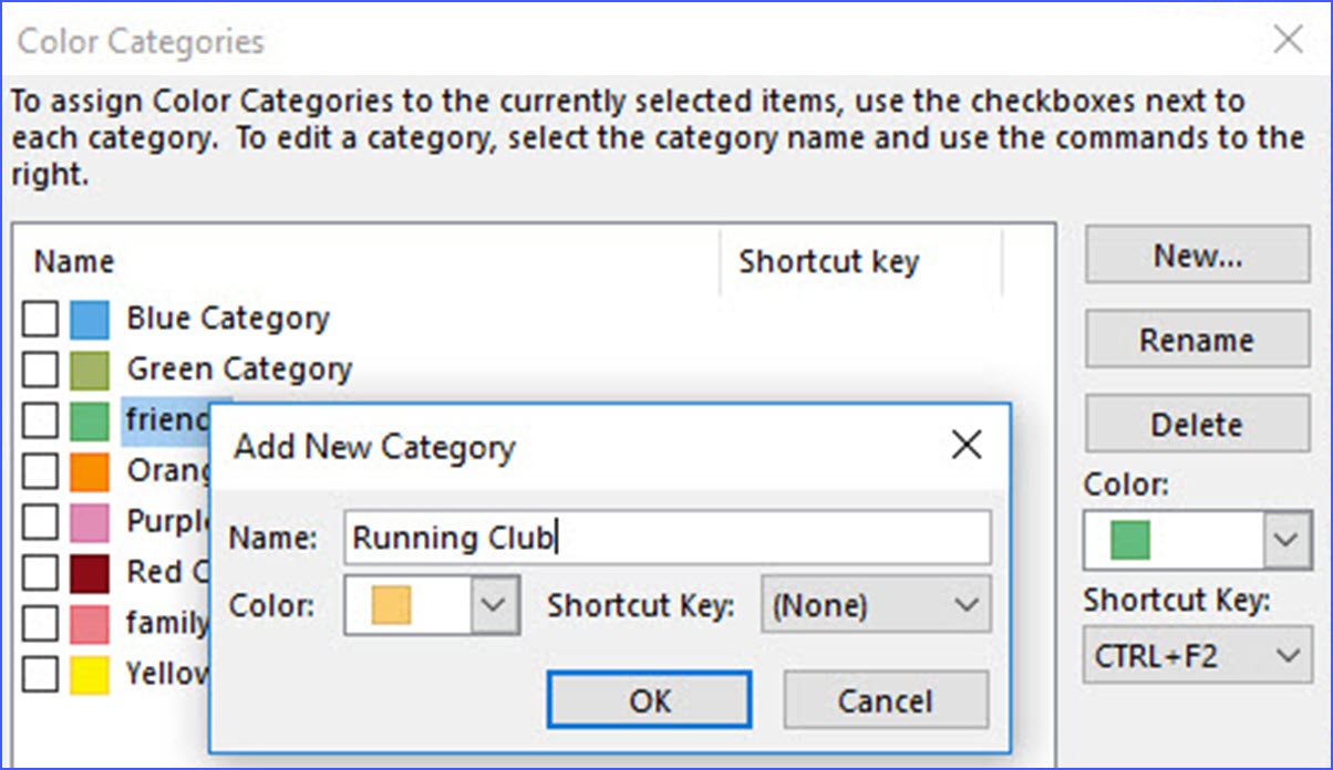 How to Categorize Contacts in Outlook ExcelNotes